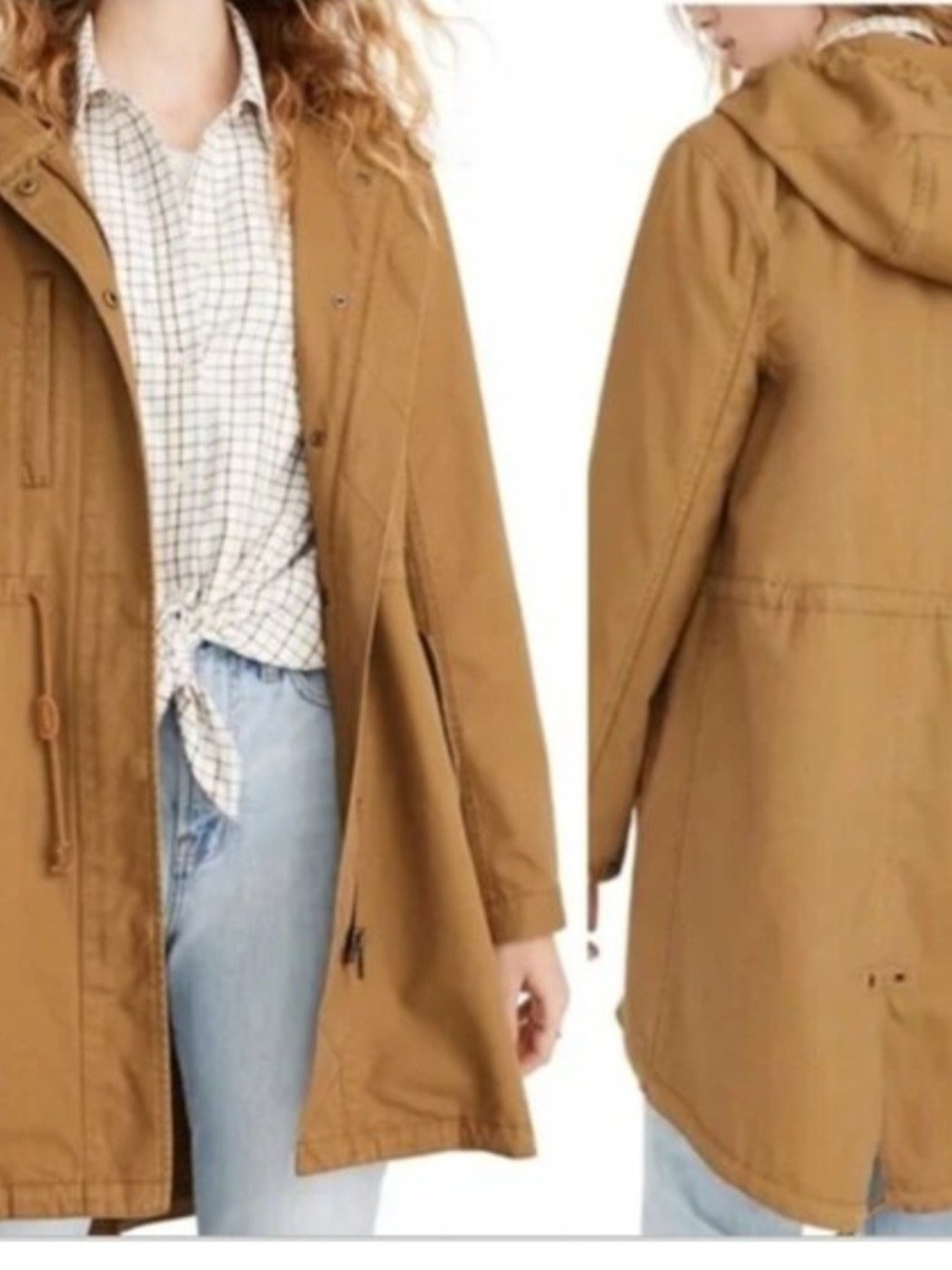 NWT Madewell Tan Fishtail  Jacket